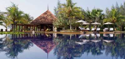 Pool at the Tanjong Jara Resort, Malaysia