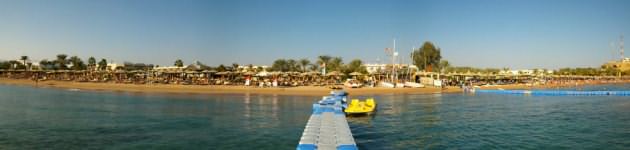 Snorkelling from the beach in Sharm el Sheikh