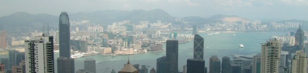 The view from Victoria Peak, Hong Kong