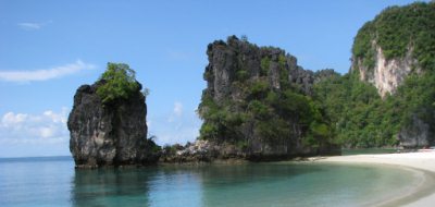 Krabi's stunning coastline