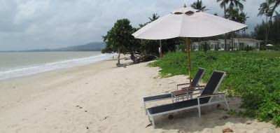 The beach at the Kantary Beach Hotel, Khao Lak Thailand