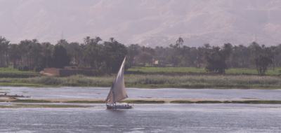 The Nile at Luxor, Egypt