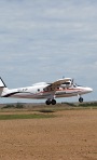 Light aircraft on the Masai Mara