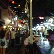 Satay at Georgetown's night market