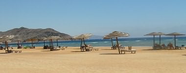 Red Sea beaches at Taba Heights