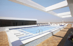 The pool on the MS Omar El Khayam