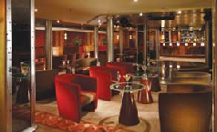 The bar area on the MS Lady Mary