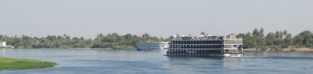 Cruising along the Nile in Upper Egypt