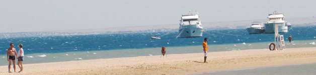 The beaches of Hurghada, Egypt