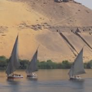 Holidays to Luxor and Aswan, Upper Egypt - the Nile at Aswan