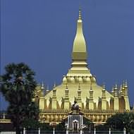 Holidays to Laos - Wat That Luang, Vientiane