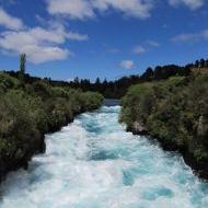 Huka Falls, Taupo North Island New Zealand