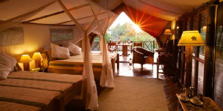 Holiday to the Rufiji River Camp, Selous Tanzania